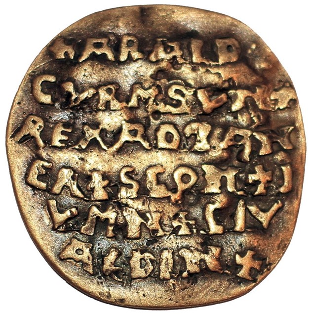 <em>Guldskiven, kaldet The Curmsun Disc.</em>