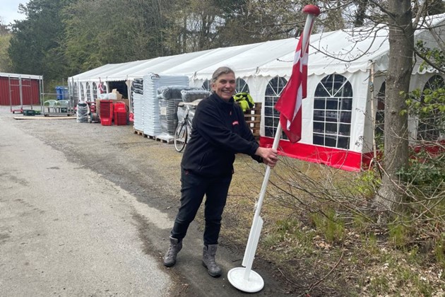 <em>K�bmenad Susanne Wridt. er klar, n�r Meny R�nnes store blomstermarked p� Arsenalvej i R�nne �bner i morgen, fredag og afholdes ogs� l�rdag og s�ndag.</em>