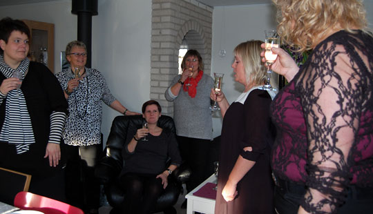 Jubil�um hos brandmandskoner