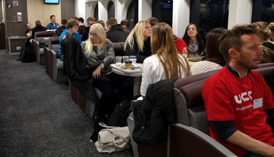 Campus-elever til messe