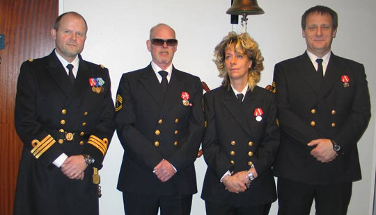 Royal h�dersmedalje uddelt