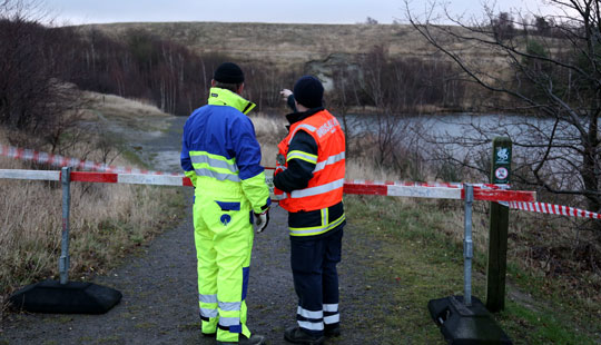 Folk ignorerer afsp�rring