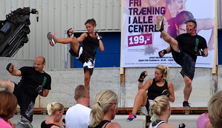 Mange tilmeldt fitnessevent