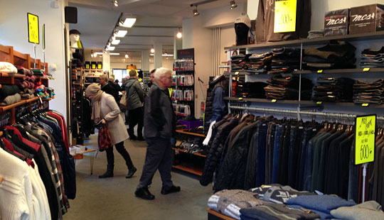 Udsalgsfeber i Nex�