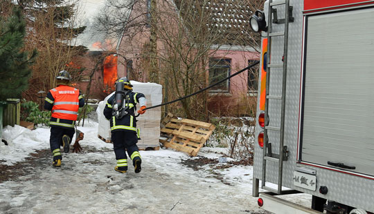 82-�rig kvinde savnet efter brand