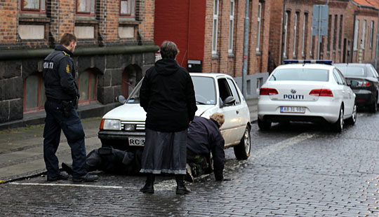 Trafikuheld i Snellemark
