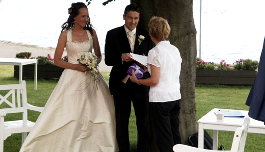 Bornholm som bryllups�