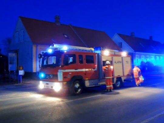 Alarm om skorstensbrand