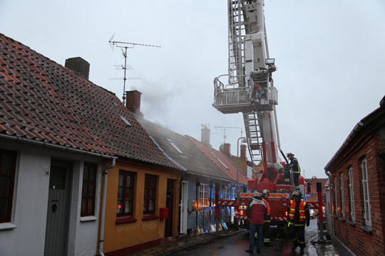 Udrykning til skorstensbrand