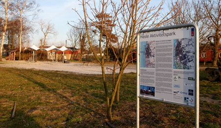 St�tte til aktivitetspark i Hasle