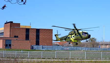 135 helikopterflyvninger i 2013