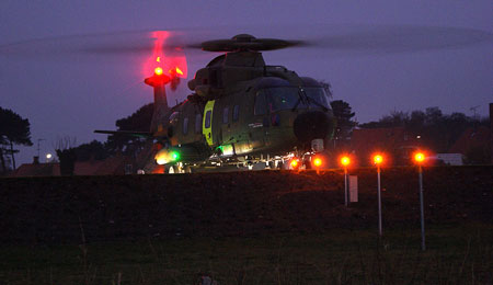 Ambulanceflyvning fra Christians�