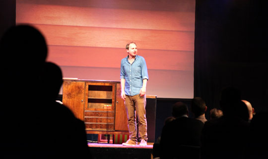 Stribet show i Musikhuzet