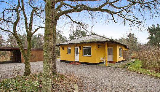 Hus p� natursk�n grund