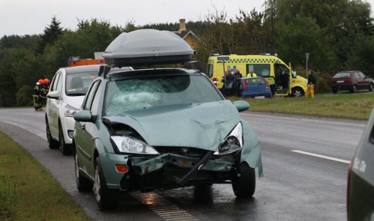Sovende bilist �rsag til uheld