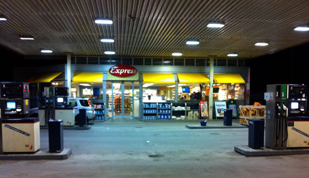 Indbrud hos Q8 R�nne