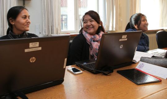 Nye statsborgere til pr�ve