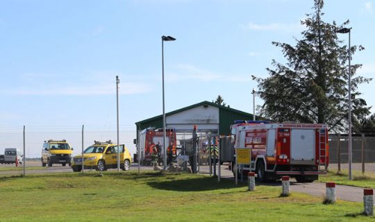 Falsk alarm fra lufthavn