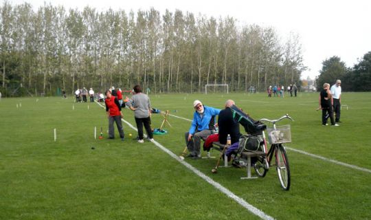 Krocketturister er velkomne