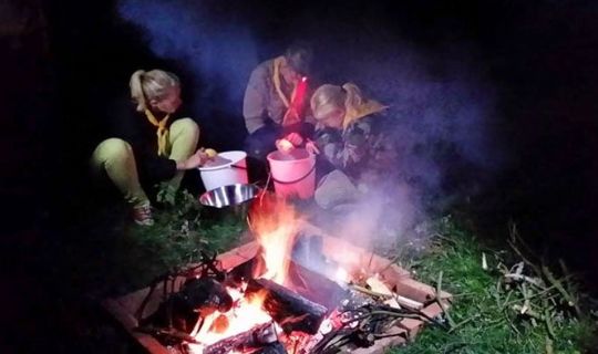 Spejder sov ude i 365 dage