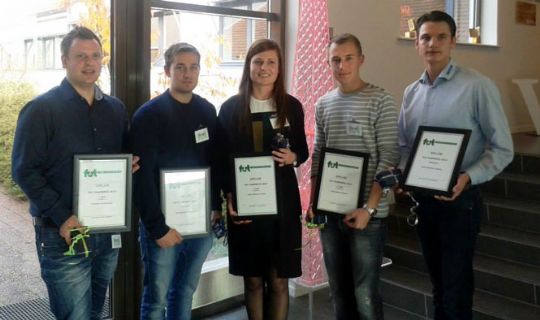 Fagpr�vepris elev hos Fridolf