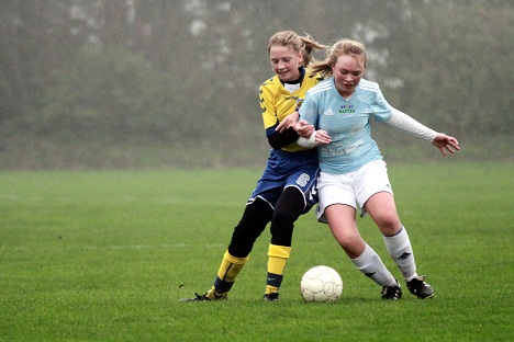 U15 piger gav kamp til stregen