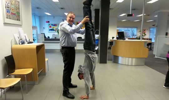 Gymnastikleder har chancen