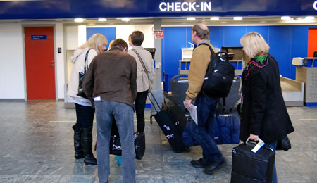 R�ggranater i flybagage