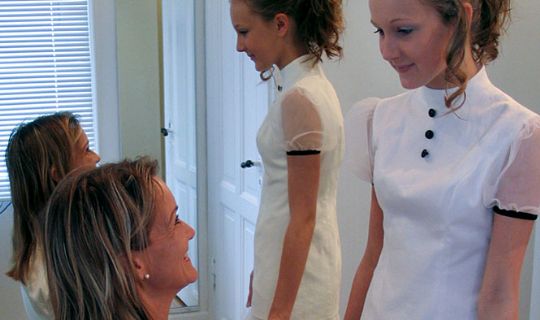 Konfirmand i eget design