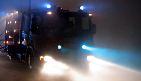 Udrykning til spr�ngt postkasse