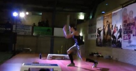 Fra h�rd tr�ning til en fest