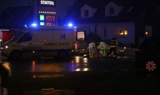 Trafikuheld i R�nne