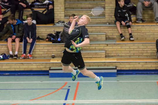 Badminton nederlag