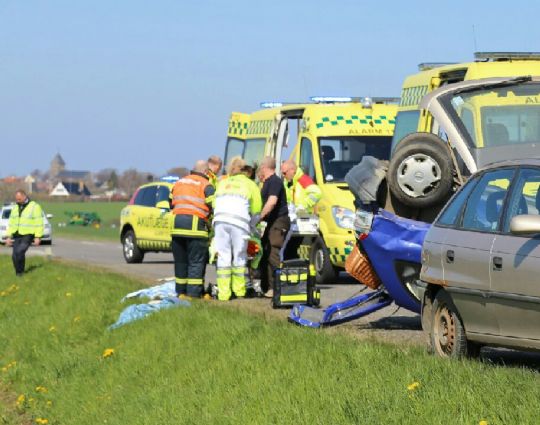 To p� hospital efter uheld