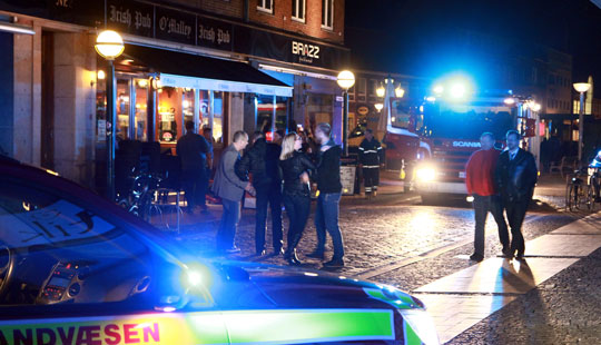 Brandalarm fra v�rtshus