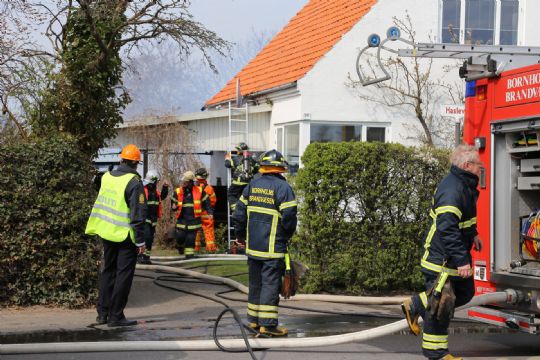 Brand i villa i R�nne