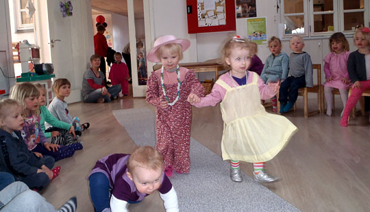 Modeshow i b�rnehave