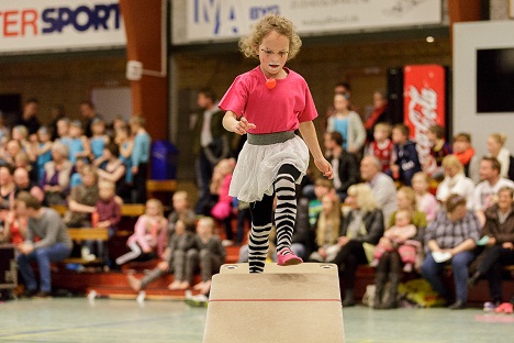 Sjov og ballade i Nex�hallen