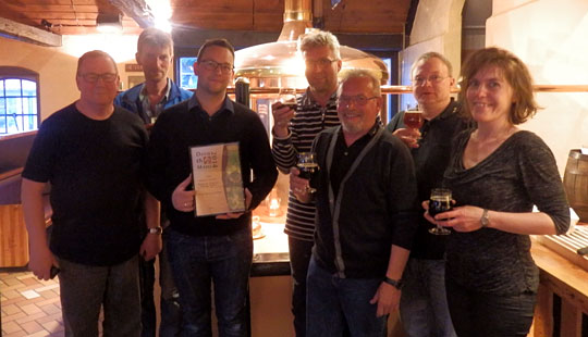 H�jt skum i Restaurant Bryghuset