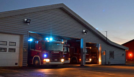 Pillefyr �rsag til brandalarm