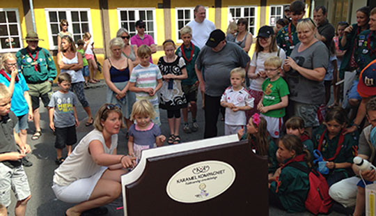 Karamelskydning i Gudhjem