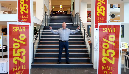 Ingen kampdag i IDEm�bler