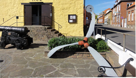 Flyskrot p� museum