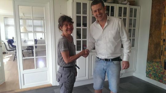 Ny v�rtinde p� vandrerhjem