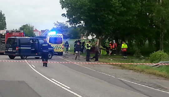 31-�rig dr�bt i bilulykke