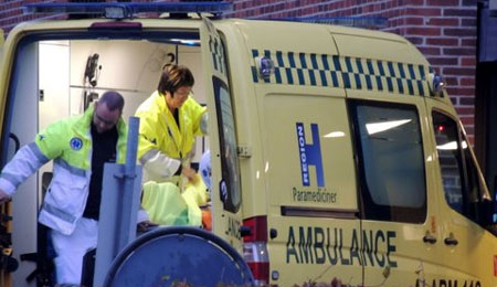 To anholdt efter overfald