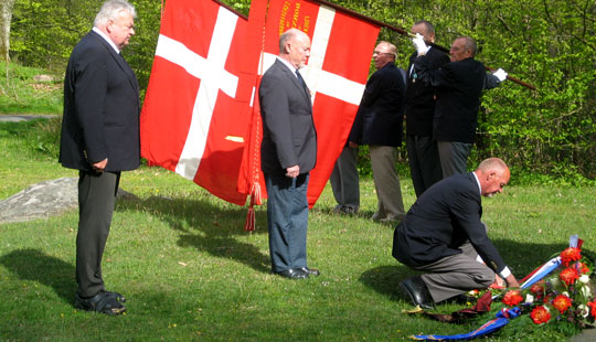 Danmarks befrielse markeret