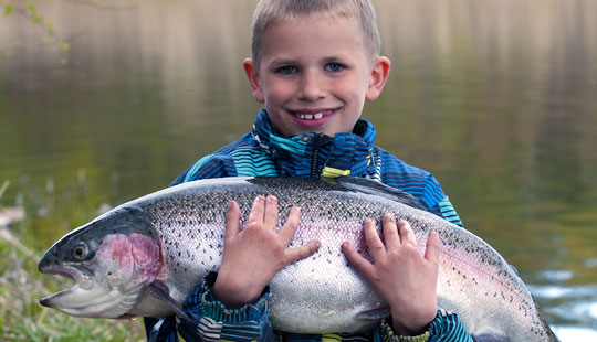 Lille fisker fik stor fangst