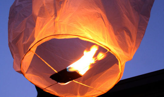 Sendte ildlamper ind over Allinge