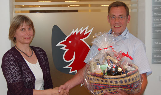 Gavekurv til glade vindere